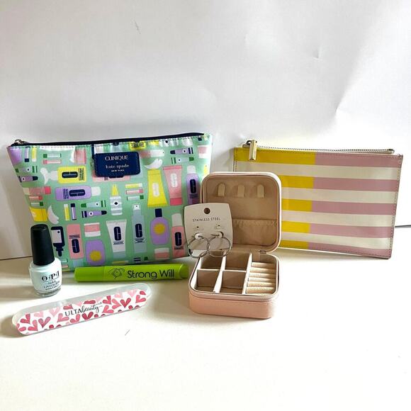 KATE SPADE x CLINIQUE x OPI x JEWELERY Beauty Bundle Gift! - Picture 10 of 10